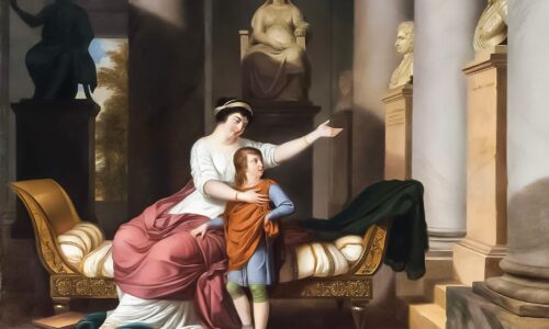 Princess Anna Teaching Her Son: Inheritance of Virtue