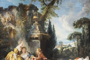 Pastoral Scene – François Boucher, 1730