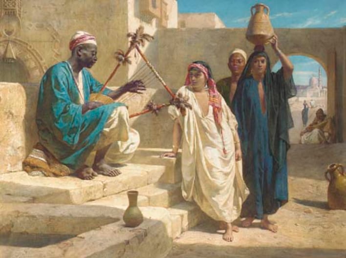 At the Well – Frederick Goodall
