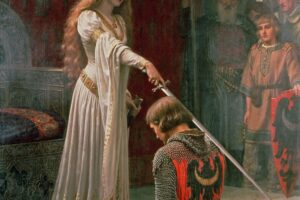 Accolade: Edmund Blair Leighton