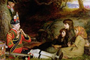 An Idyll of 1745: John Everett Millais