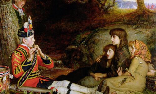 An Idyll of 1745: John Everett Millais