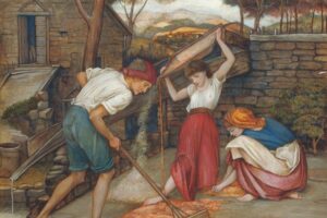 Winnowing – John Roddam Spencer Stanhope