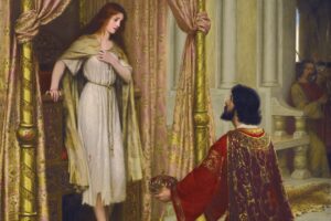 The King and the Beggar-maid: By Leighton