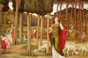 The Shulamite: Pastoral Scene Stanhope