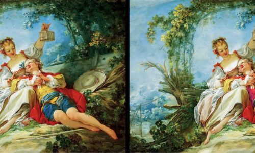 Printable Spot the Difference: Rococo