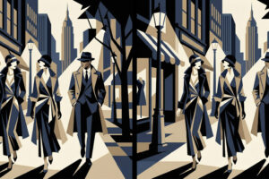 Spot the Difference: Art Deco Inspired – Play & Print