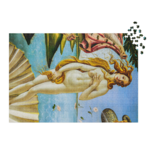 Venus – Botticelli | Optimized Crop Jigsaw Puzzle with Tin